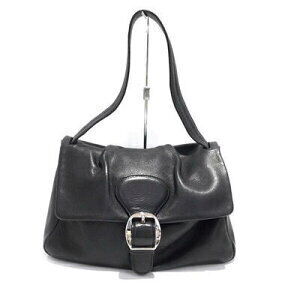Furla Black Hobo Shoulder Bag